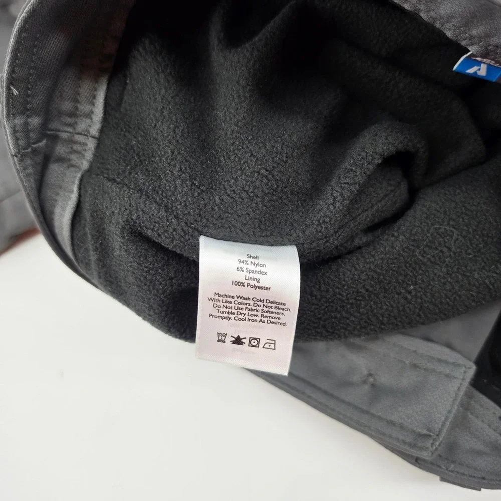 Eddie Bauer First Ascent Guide Pro Fleece Lined Pants Mens 33x32 Gray Hiking